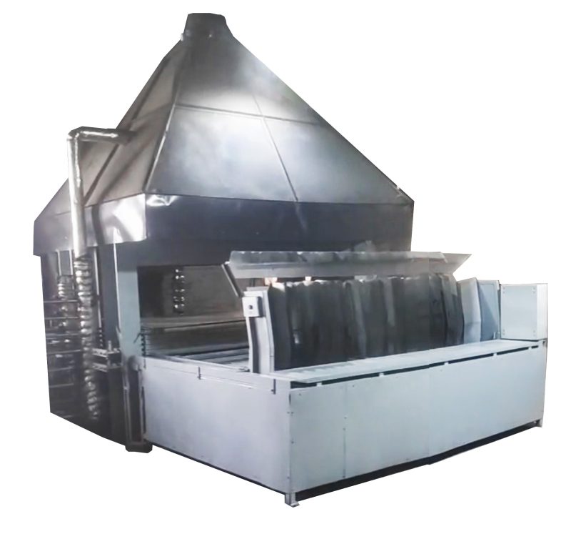 Slat hot-pressing & drying machine