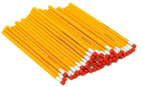 YELLOW PAINTED PENCIL