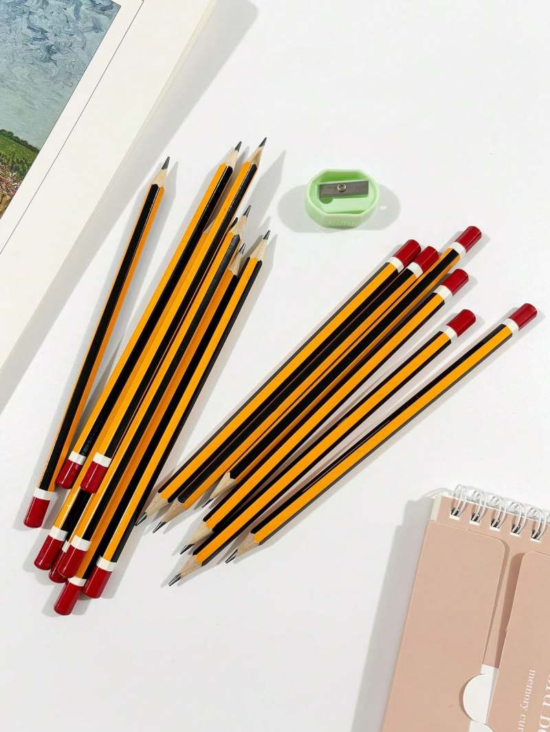 STRIPED GRAPHITE PENCIL