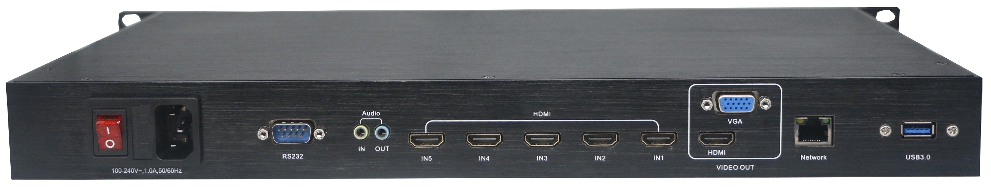 HD 4K recording and broadcasting Controller (5 HDMI+1 IP stream) FY-606R