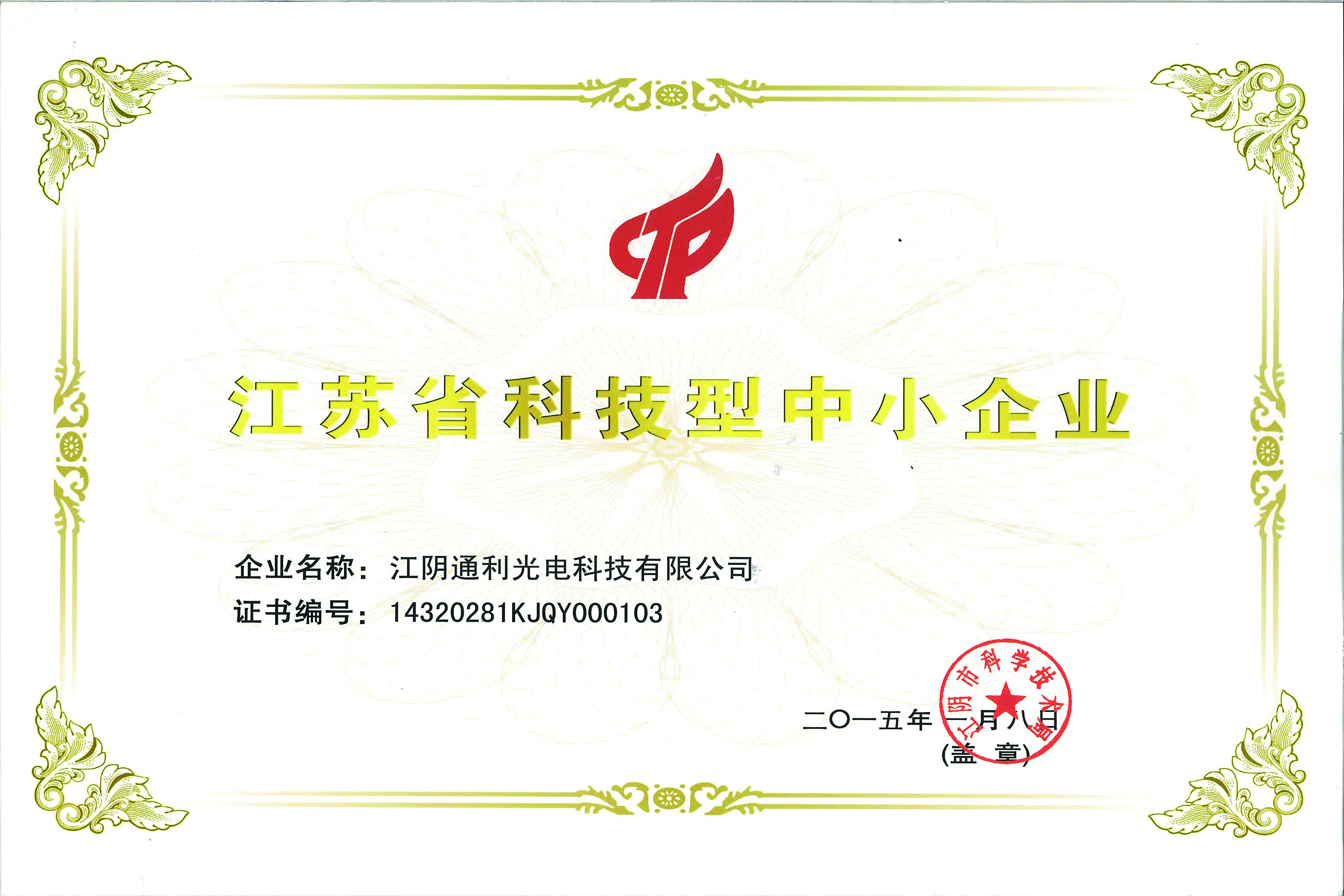 Jiangyin Tongli Optoelectronic Technology Co., Ltd.