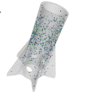 部件内部孔隙直径分析