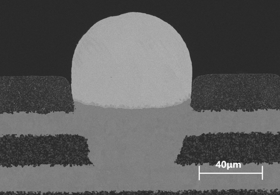 印刷电路板截面