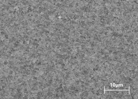 金属镍片的抛光面