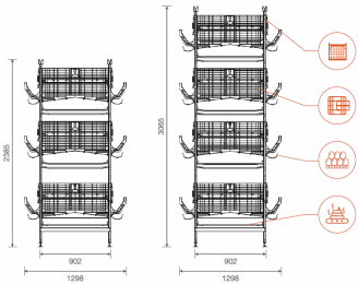 9LRZC-Broiler Breeder Cage