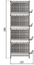 Single Cage for Broiler Duck