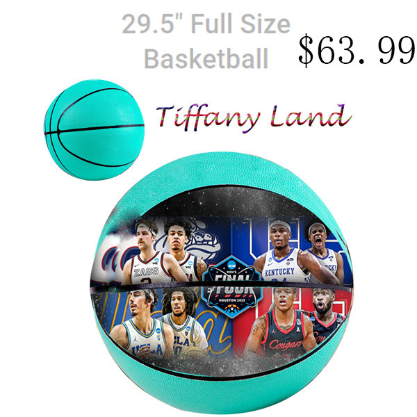 Basketball Large Tiffany Blue