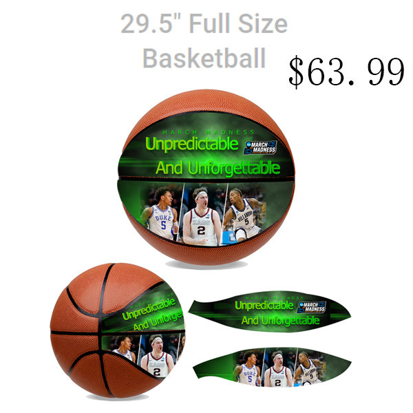 Basketball Big Foot Fluorescent Team