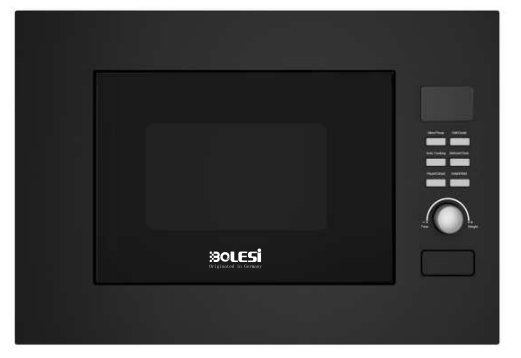 Desktop microwave oven