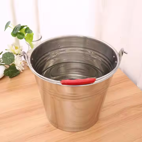 Kitchen and household stainless steel bucket