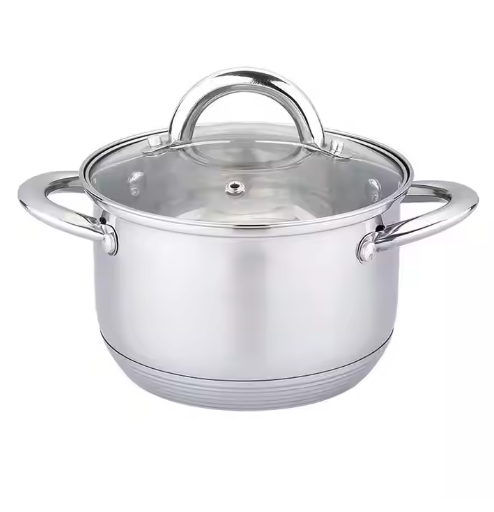 Stainless Steel Pots and Pans for Home Use for Gas Stove