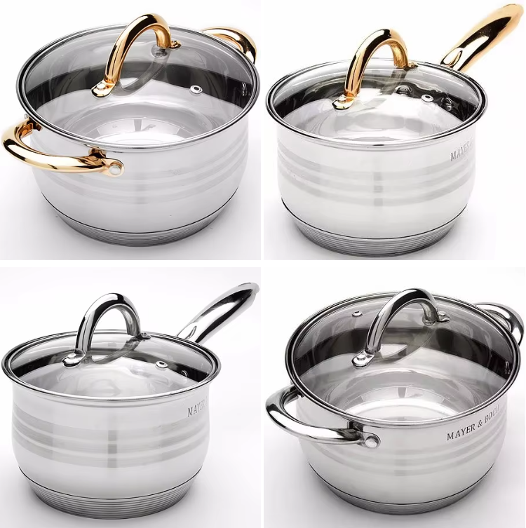 Household stainless steel pot