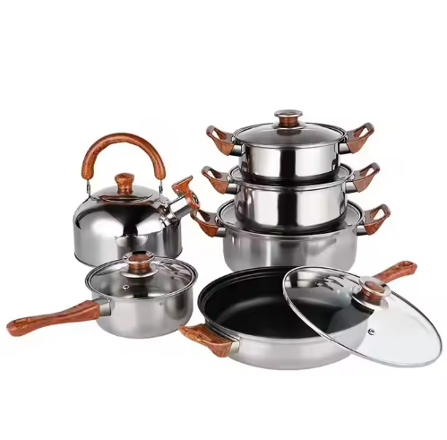 Convenient household stainless steel pot