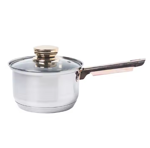 Stainless steel kitchenware single piece with long handle