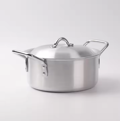 Stainless steel 4-piece kitchen pot set