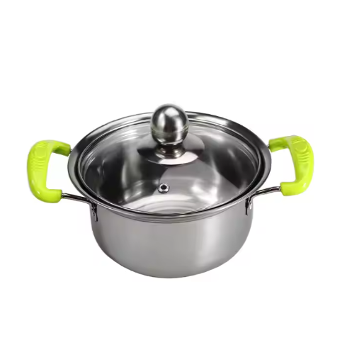 Stainless steel  kitchen pot With protective adhesive