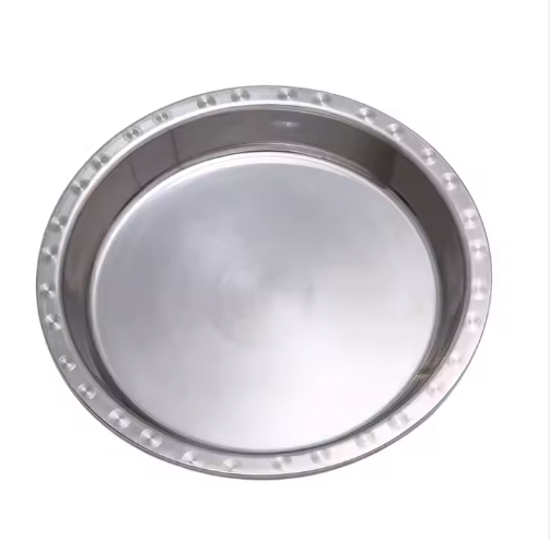 Stainless steel restaurant household plates