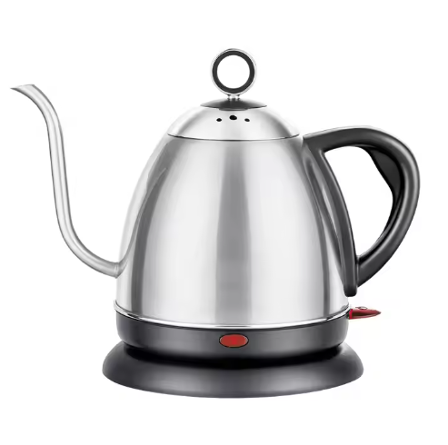 New design hot sell cordless water gooseneck stainless steel electric kettle for tea & coffee
