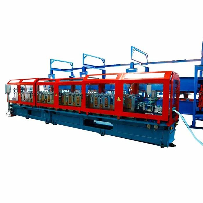 Hat profile roll forming machine