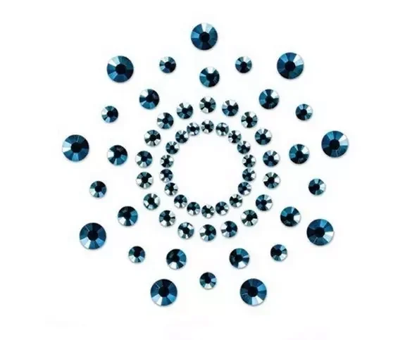 Breast Gems Glitter Carnival Rhinestone Nipple Stickers Crystal Pasty