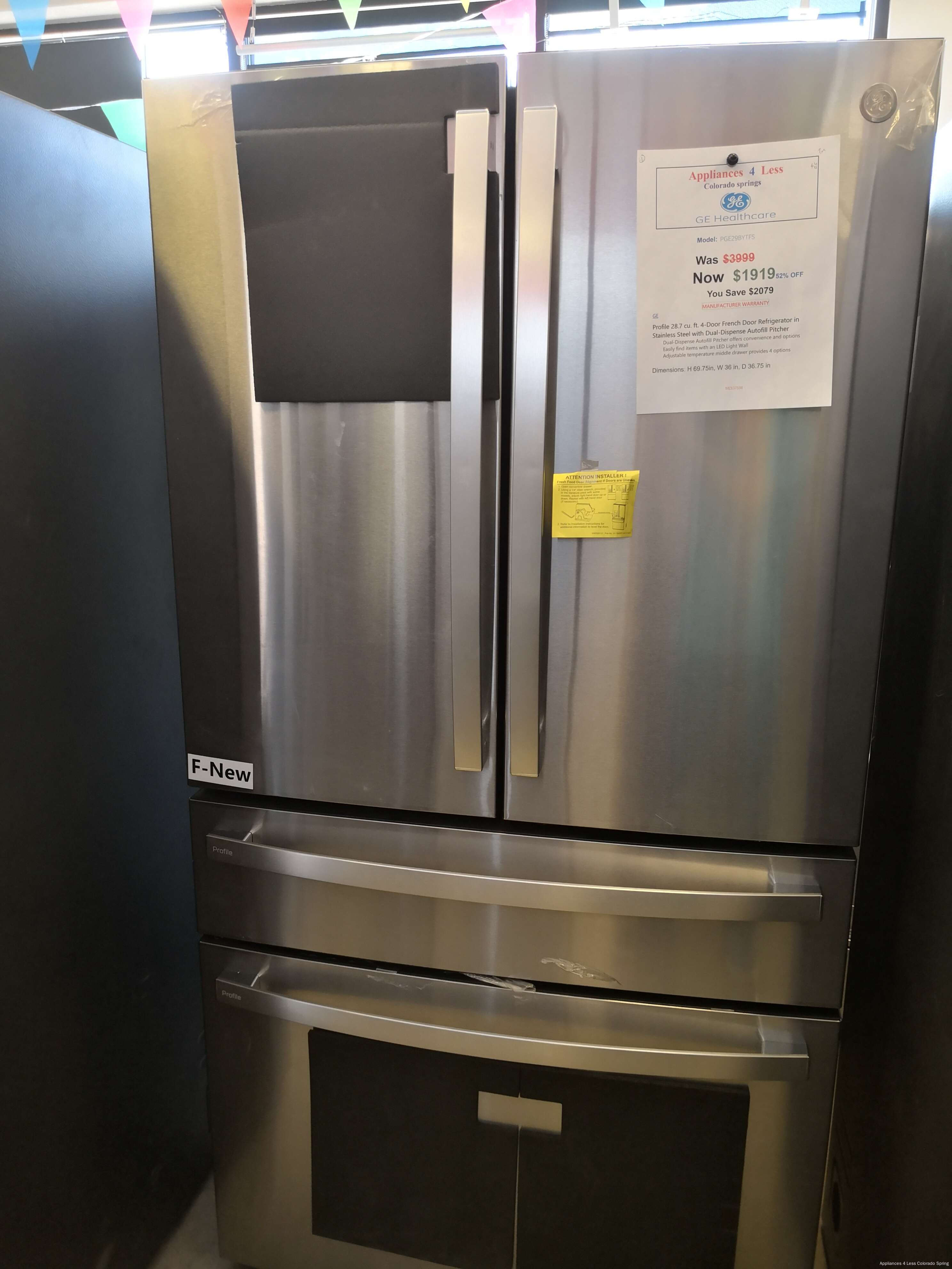 PGE29BYTFS MSRP $3999 52%OFF