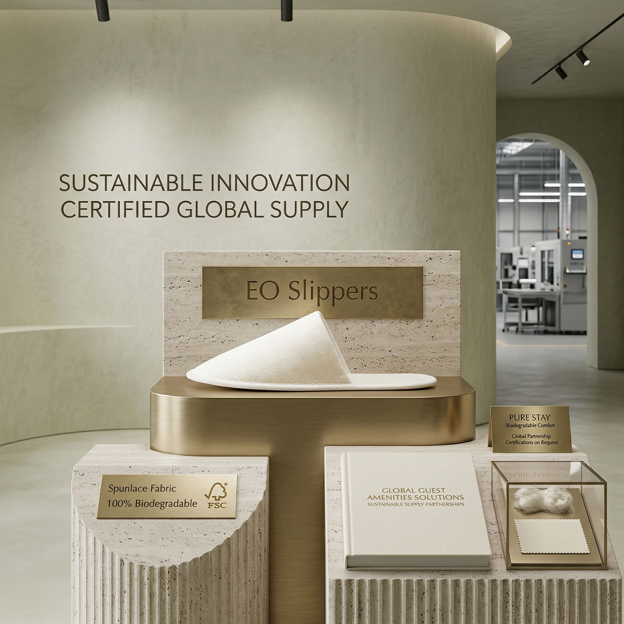 Wholesale Biodegradable Hotel Slippers & Cork Footwear