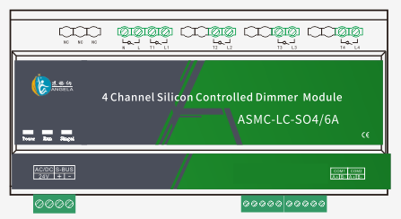 4路可控硅调光模块