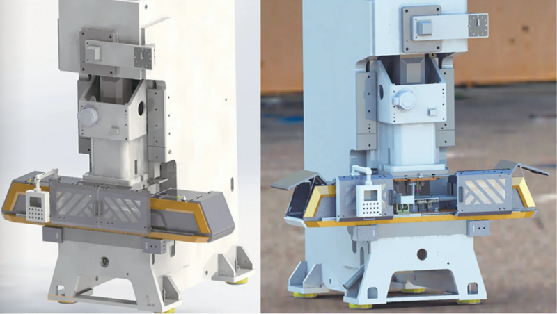 Open stepping beam Forging Manipulator (custom version)