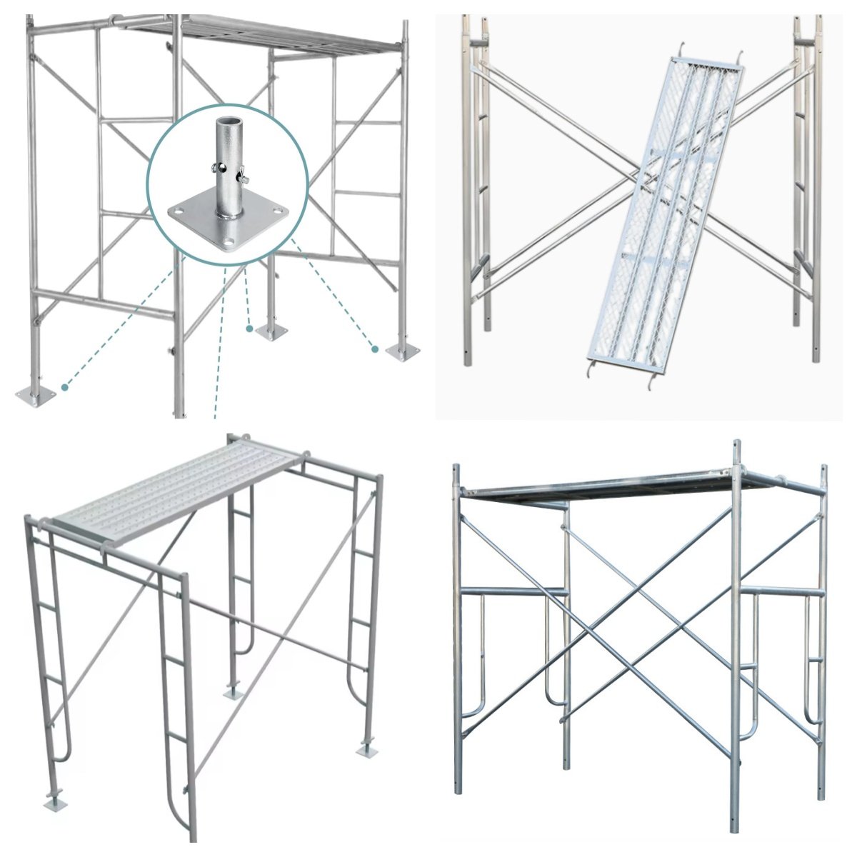 H frame scaffolding
