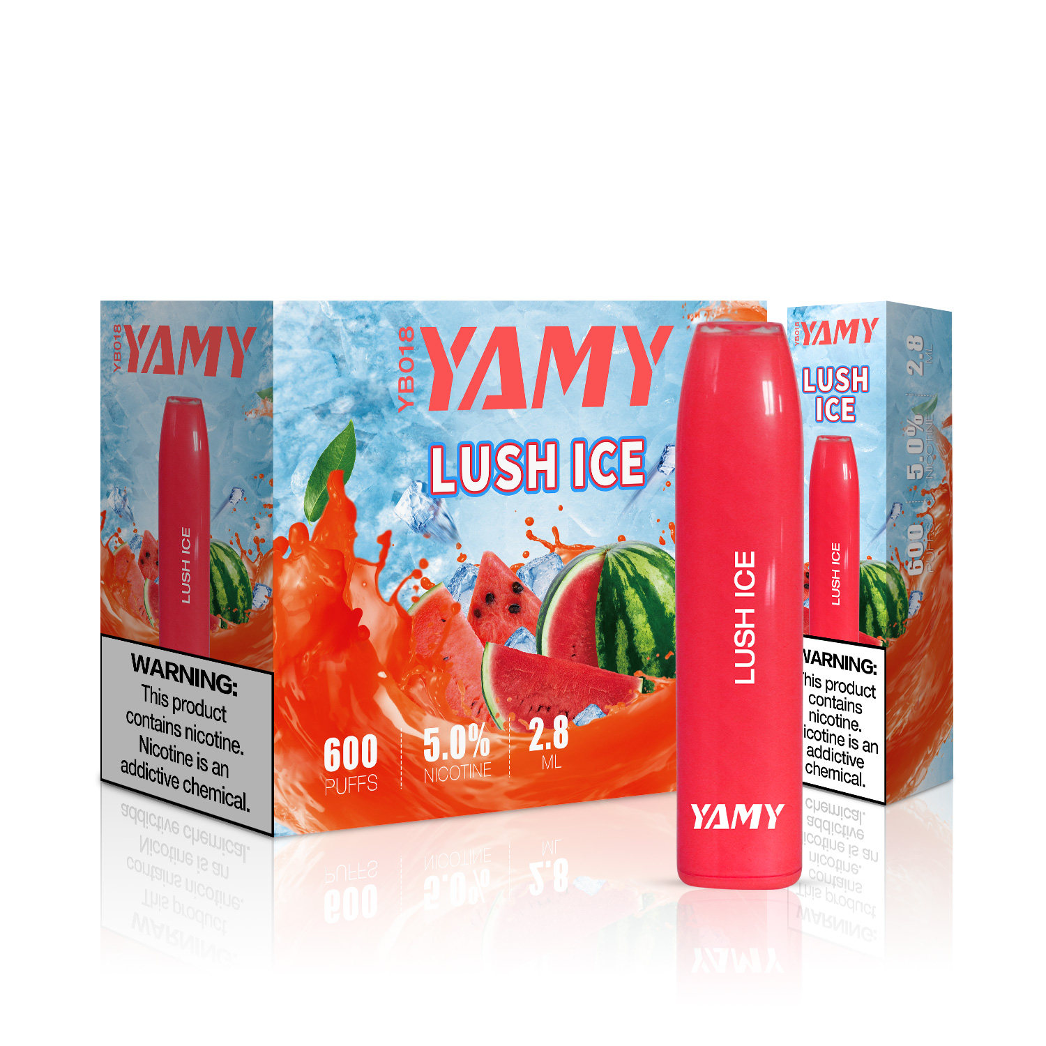 Yamy vape YB018  600 puffs