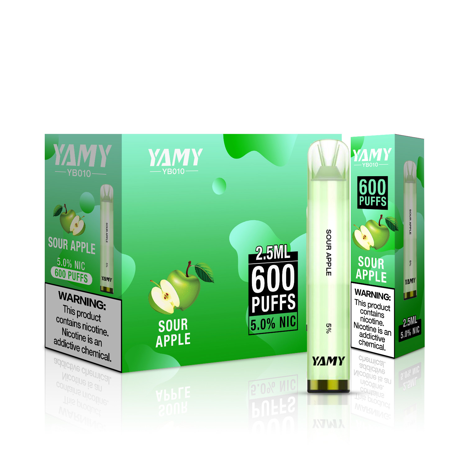 Yamy vape YB010   600 puffs