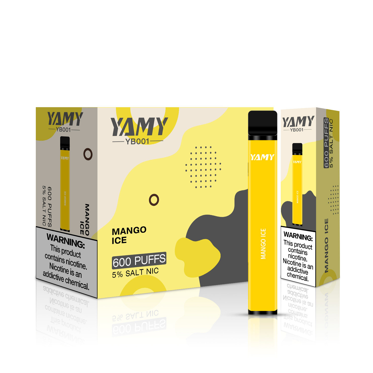 Yamy vape YB001 600 puffs