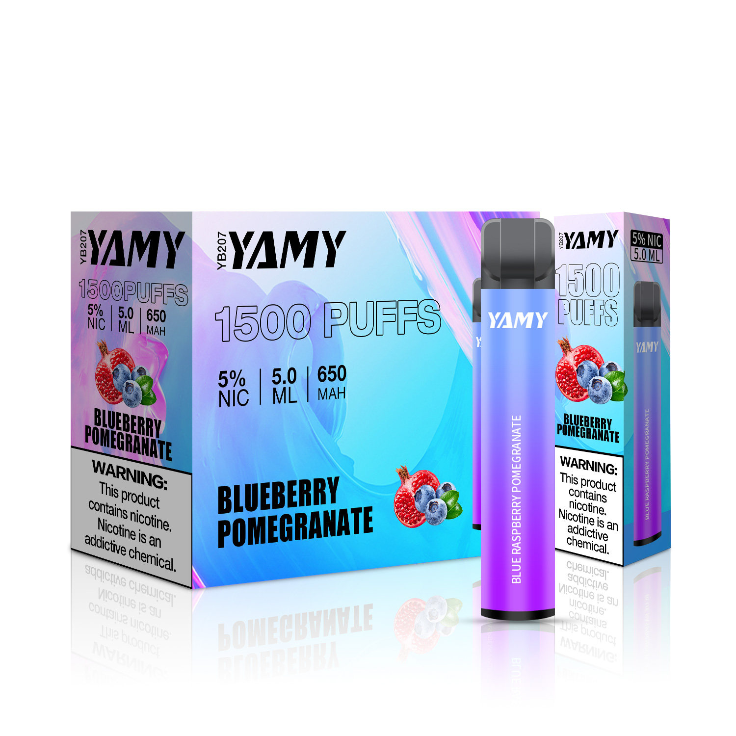 Yamy vape YB207 1200 puffs