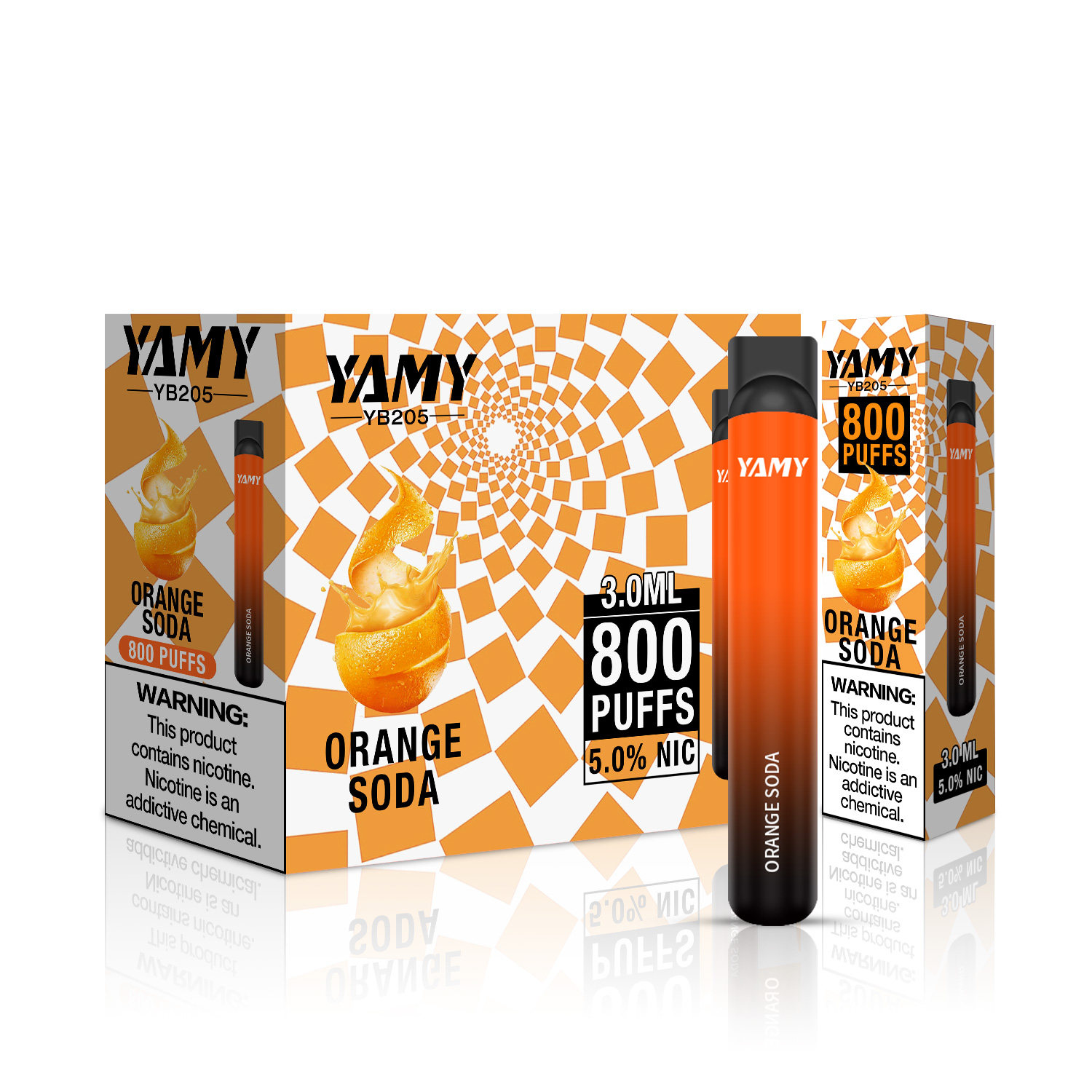 Yamy vape YB205 800 puffs