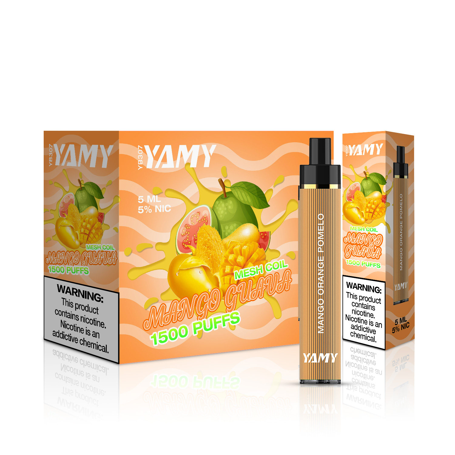 Yamy vape YB307 1500 puffs