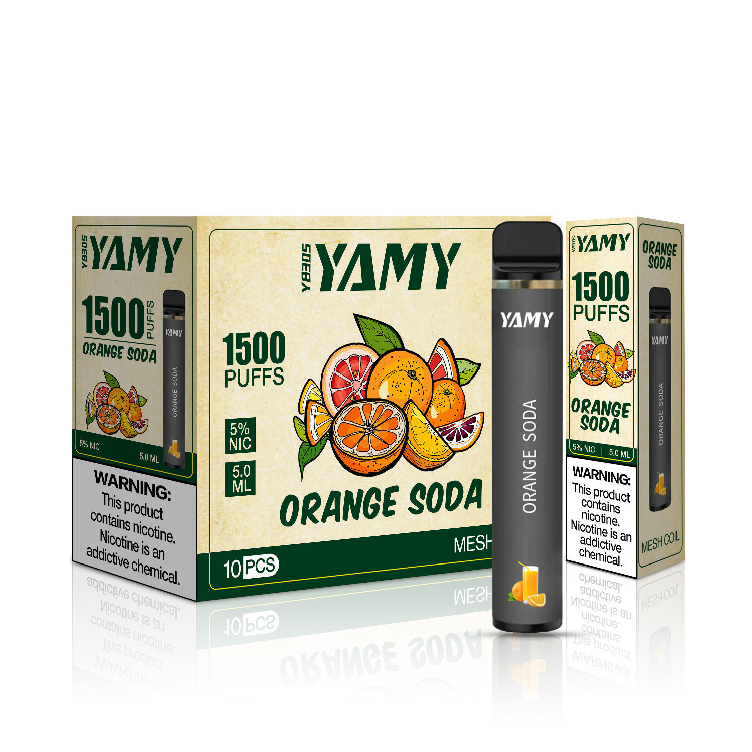 Yamy vape YB305 1500 puffs