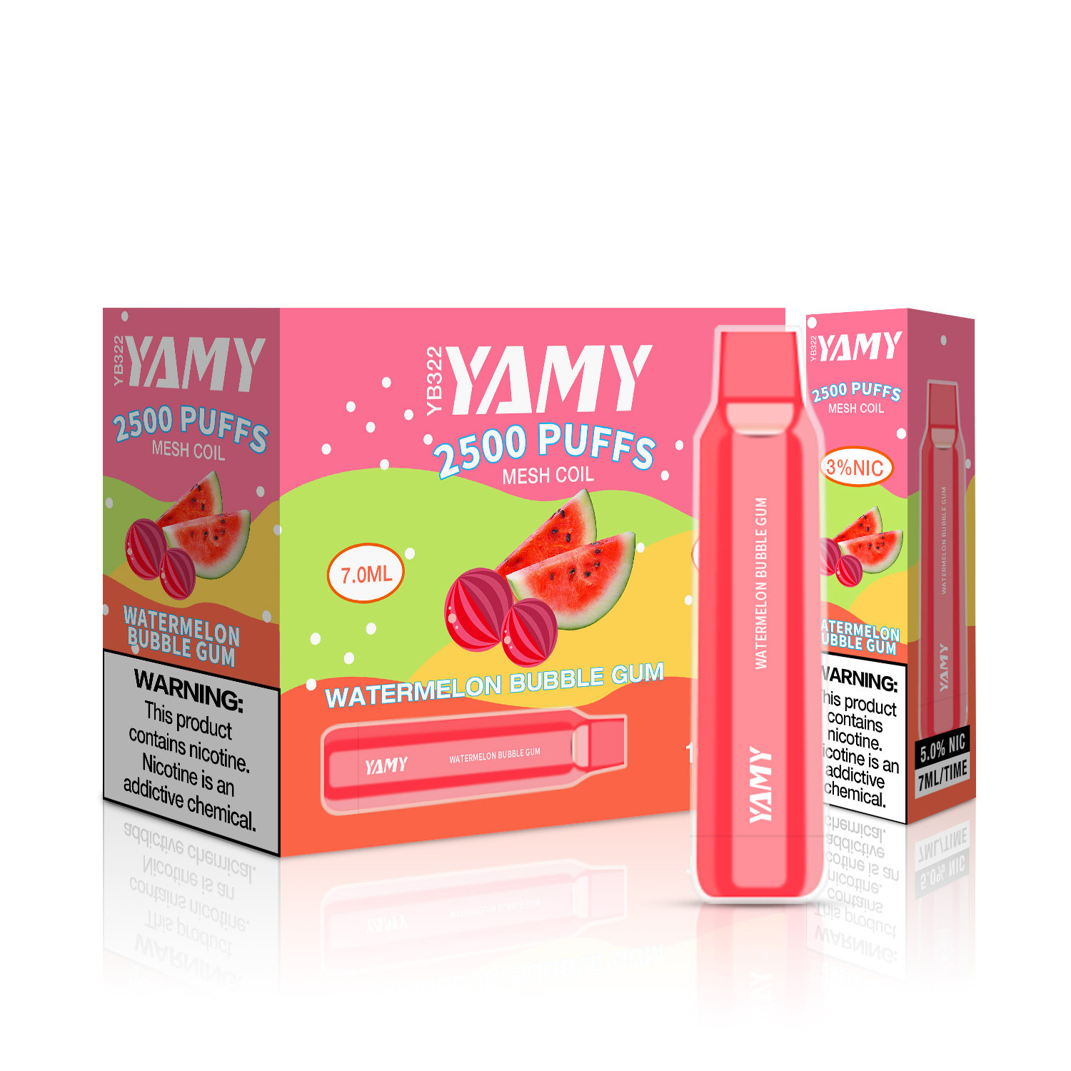 Yamy vape YB322 2500 puffs