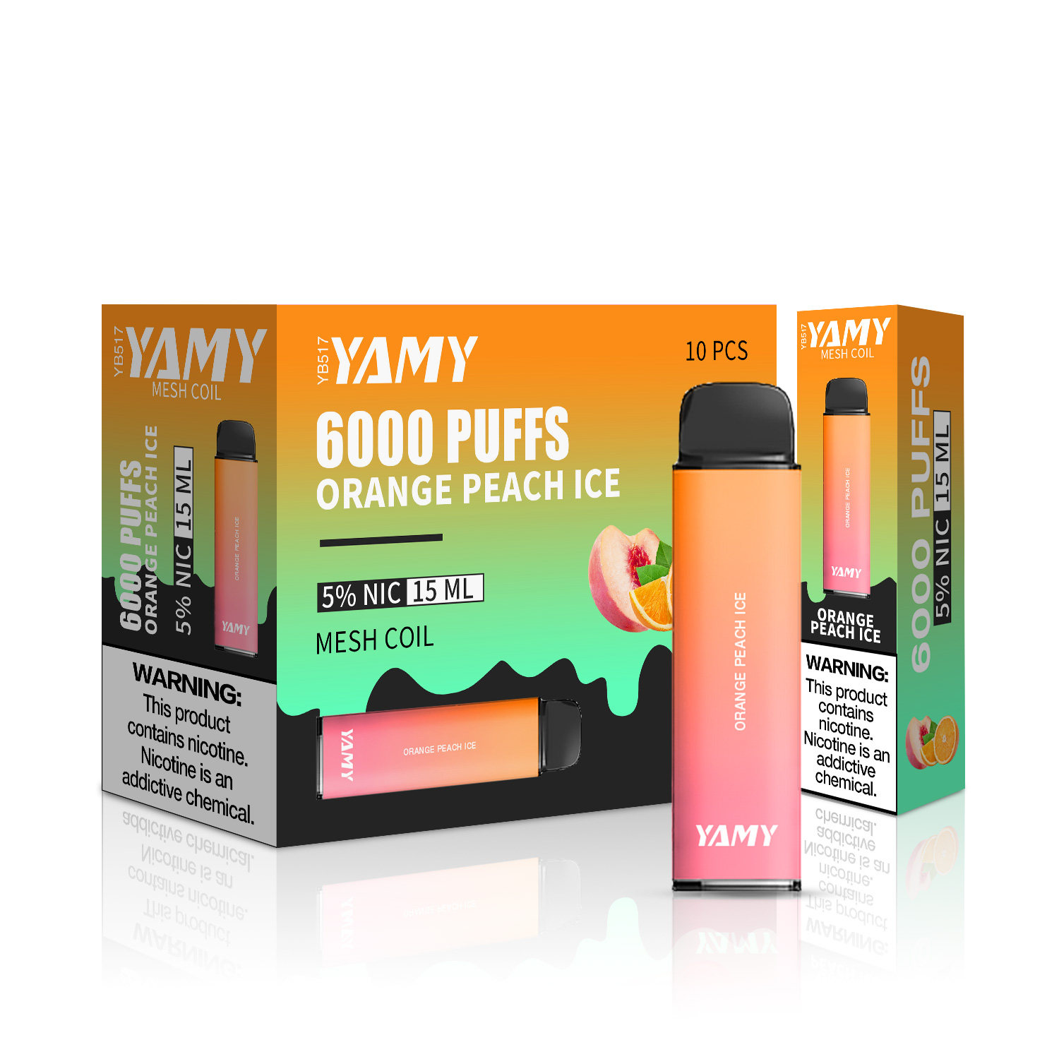 Yamy vape YB517    6000 puffs