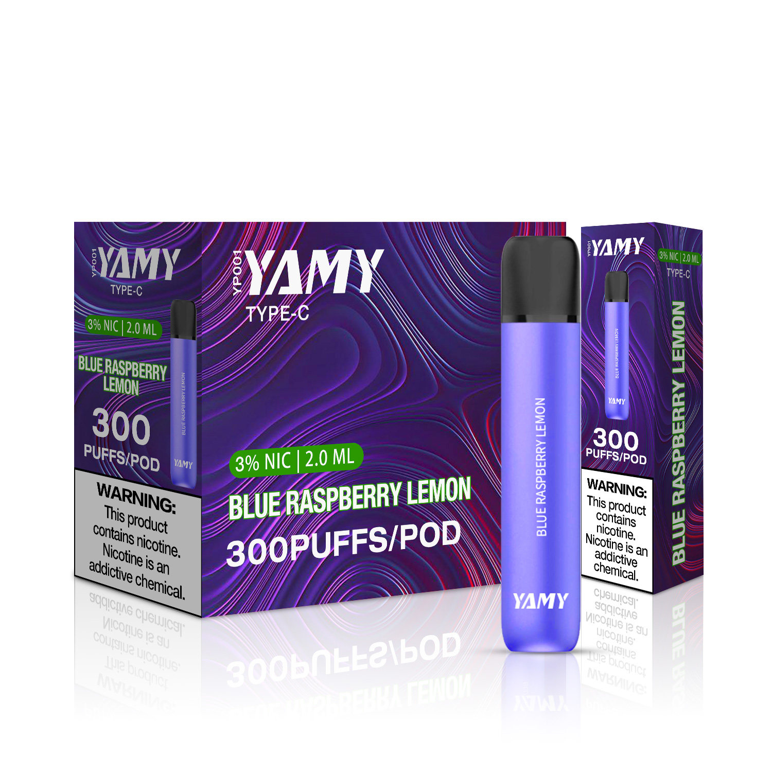 Yamy vape Yp001 pod system 300 puffs