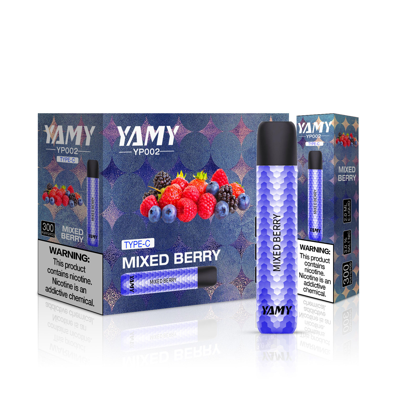 Yamy vape Yp002  Pod system 300 puffs