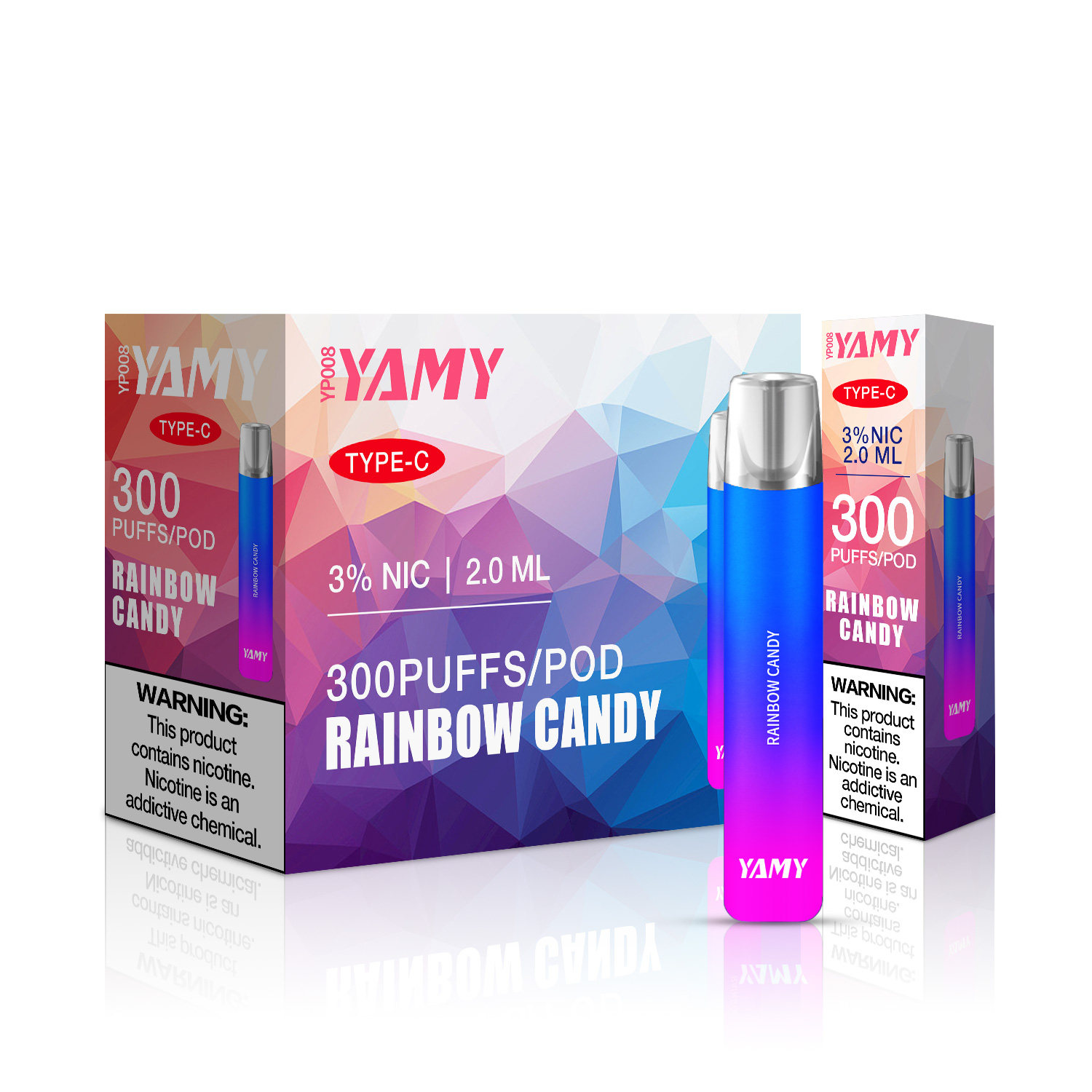 Yamy vape Yp008  Pod system 300 puffs