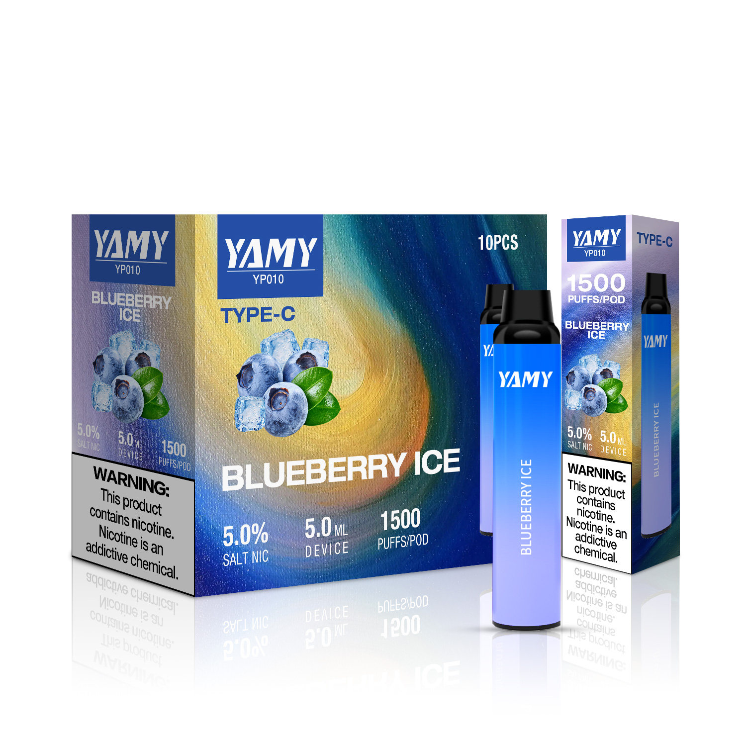 Yamy vape Yp010  Pod system 1500 puffs