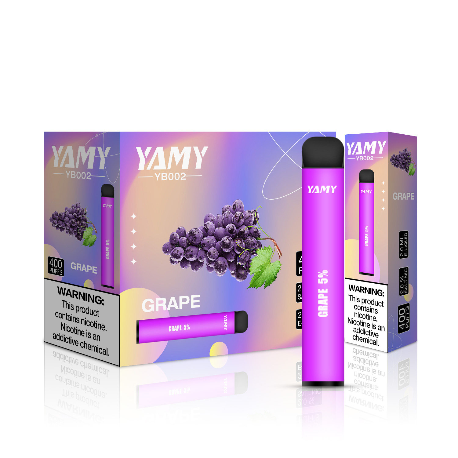 Yamy vape YB002  400 puffs