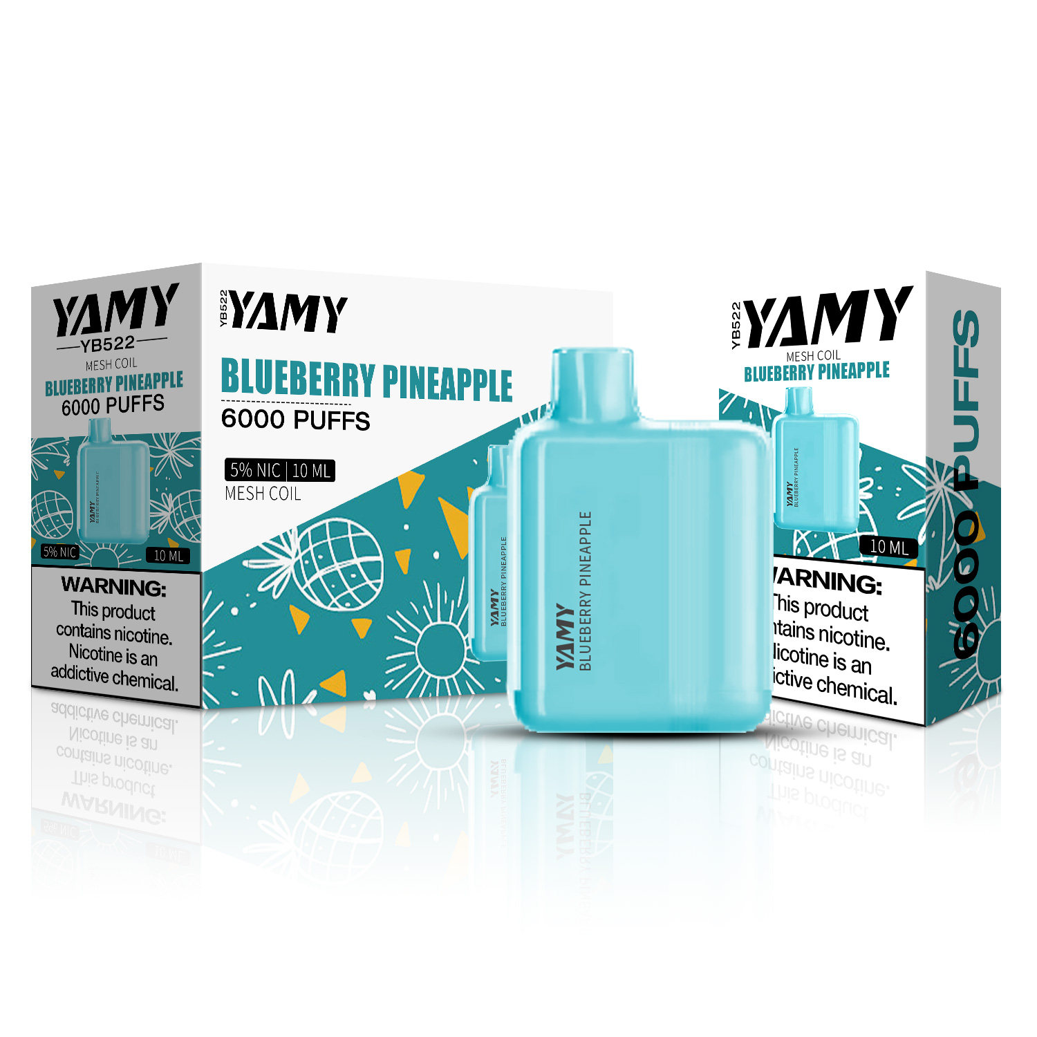 Yamy vape YB522    6000 puffs