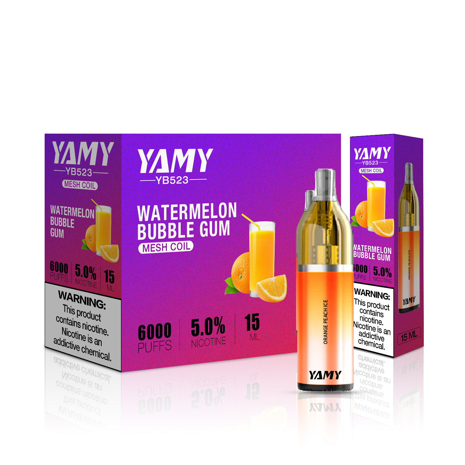 Yamy vape YB523    6000 puffs