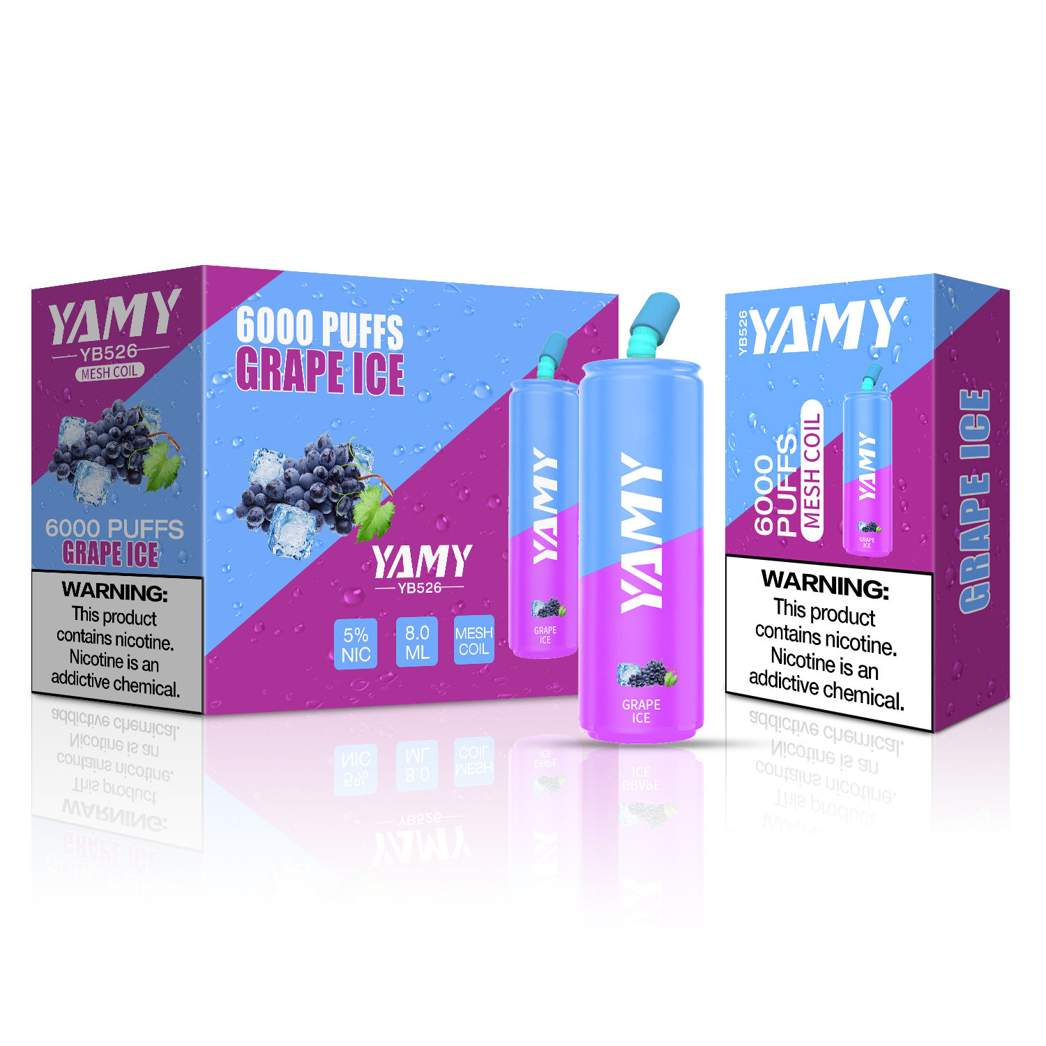 Yamy vape YB526    6000 puffs