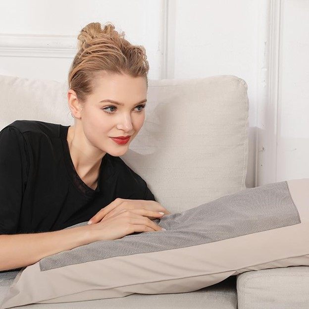 Silver Fiber Pillowcase