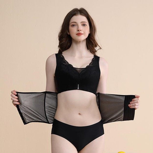 Silver Fiber Lumbar Support Belt