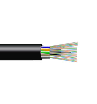 Single Jacket Multi Loose Tube Dielectric Fiber Optic Cable