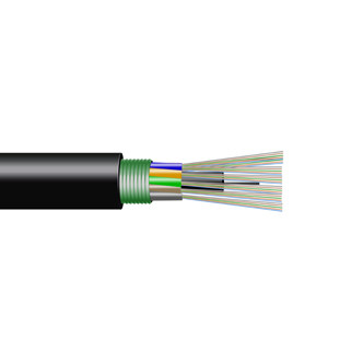 Single Jacket Multi Loose Tube Armored Fiber Optic Cable